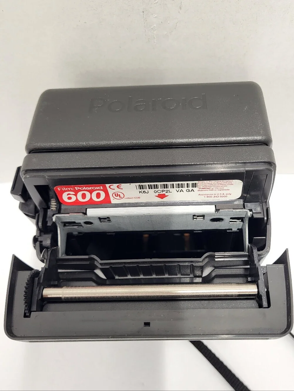 Vintage Polaroid One Step AutoFocus Instant Film Camera With Lanyard UNTESTED